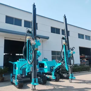 China HANFA High Performance Portable DTH Drilling Rig with Strong Power for Deadline