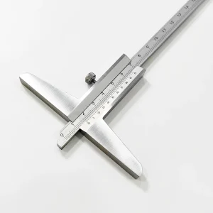 China Manufacture 0-300-500 mm High Precision Deep Vernier Caliper Gauge
