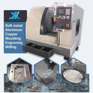 China Manufacturer 6060 6040 Metal Small Milling CNC Router Machine for Aluminum