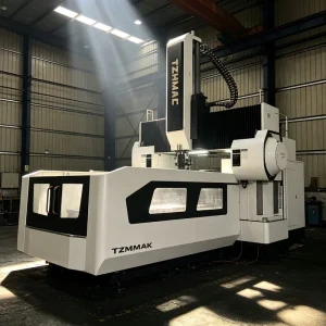 China Manufacturer VMC650 5 Axis CNC Vertical Milling Machining Center with 24T ATC for Metal Parts Processing