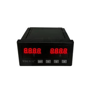 China Supplier Single Phase Voltmeter Digital Voltage Measuring Instrument AC DC Voltmeter 96*48MM