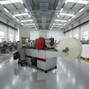 China Suppliers Jumbo Toilet Roll Paper Processing Machinery Z Fold Tissue Napkin Paper Towel Making Machine
