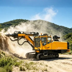 Chinese Factory Hydraulic DTH Blasting Explosive Crawler Mounted Rock Drill Bolter Mining Drilling Bolting Machine Drilling Rig