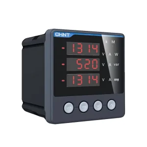 Chint Multifunctional Power Meter PD666 Three phase Digital Current and Voltage Meter Intelligent Energy Meter 380V 5A 50HZ 60HZ
