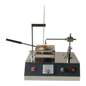 Cleveland Open Cup Flash Point Tester Machine for Bitumen Asphalt SYD-3536 Electric Ignition Water Cooling