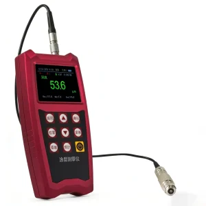 Coating Thickness Gauge with Automatic Data Filtering and Real-Time Temperature Compensation