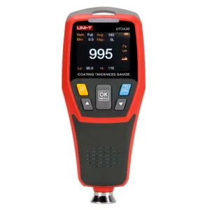 Coating Thickness Gauges Aluminum and Iron Matrix Continuous or Single Measurement UNI T UT343D