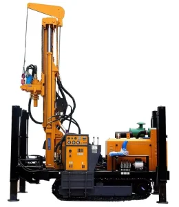 Commercial Automatic Hydraulic Pneumatic Bore Hole Ground Crawler Water Well Drilling Machine Drilling Rig