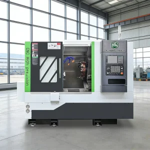 Commercial CNC Lathe Machine Milling Machine 4 Axis Slant Bed High Speed Metal Turning With CE Certification