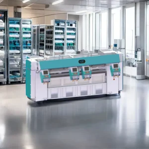 Commercial Laundry Sheet Folding Machine with 4 Stations