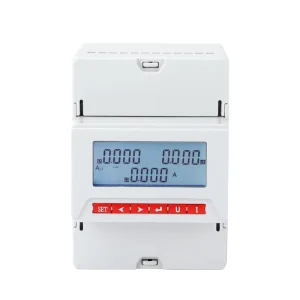 Communication Port RP-3D4PY Three Phase LCD Display Din Rail Type Digital Meter RS485 Multifunction Power Meter 0.5 Accuracy