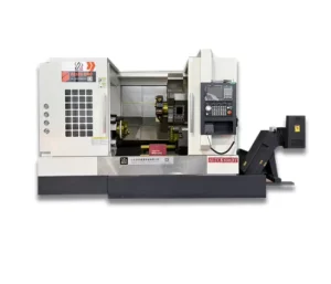 Compact Horizontal TCK600DY CNC Turning and Milling Machine with High Rigidity Slant Bed Structure and Precision Tool System