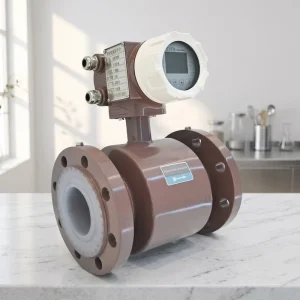 Compact Water Magnetic Electromagnetic Flowmeter with 4 inch Irrigation Pulse Output and 4-20mA Display