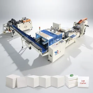 Competitive Price Automatic Table Napkin Tissue Paper Making Machine with Serviette Tissue Paper Packaging Machine Line