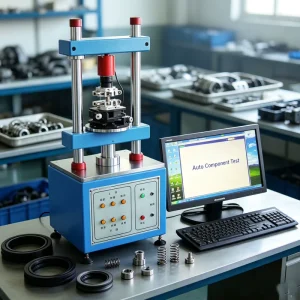 Computer Controlled Insertion Pull Force Tester X Y Moving Stage Terminal Connector Durability Test Equipment