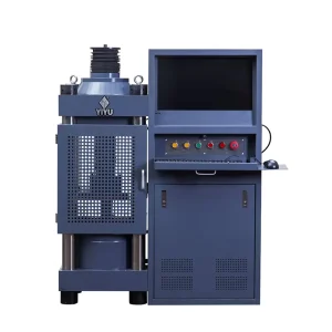 Computer Display Thick Steel 2000KN Capacity Class 1 Precision Universal Pressure Testing Machine for Concrete Cubes