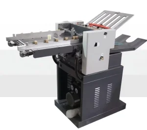 Computerized Motor Driven Paper Folding Machine Automatic Air Suction High Speed 150m min Production Capacity for Sheet Folding