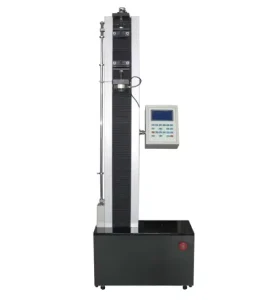Computerized Single-Column Electronic Tensile Strength Testing Machine with Color Touch Screen and 50-480mm/min Speed