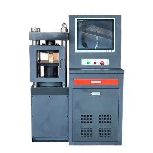 Concrete Specimen Crushing Tester Cement Compression and Flexural Press