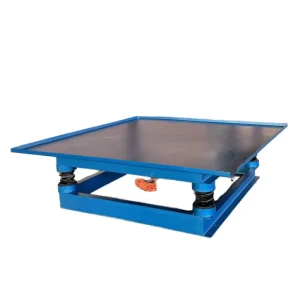 Concrete Vibrating Table, 500 mm/800 mm/1000 mm, for Concrete Mould and Block Compaction and Testing