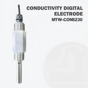 Conductivity Digital Electrode MTW CON5230 (K=0.01 Stainless Steel) for Industrial pH Meter with RS485