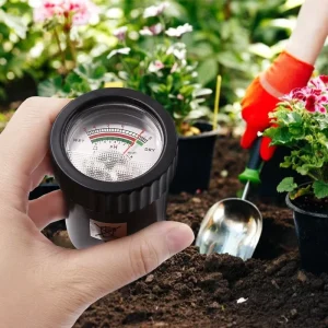 Conical tip High Accuracy Soil Tester pH and Moisture Meter 2 in 1 Short style Analyzer