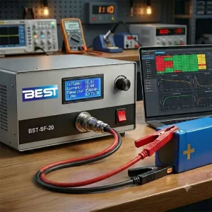 Connect PC Made in China Guaranteed Quality 20A 99V Lithium ion and Lead acid Battery Pack Charge and Discharge Capacity Tester