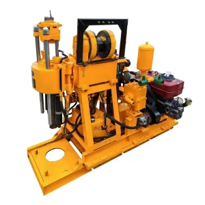 Core Drilling Rig Drilling Depth 200m Mini Small Type Geological Core Drill Rig with Hydraulic System