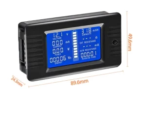 Coulomb Meter Current-voltage Meter Electricity Meter Power Consumption Meter Multi-functional Battery Tester