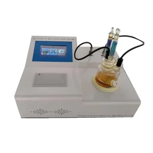 Coulometric Karl Fischer Moisture Titrator for Transformer Oil Water Content