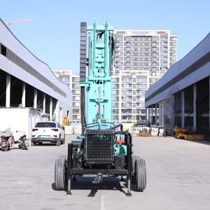 Crawler 200m Well Drilling Machine Diesel Hydraulic Portable Factory Direct Sales Water Well Drilling Rig Machine