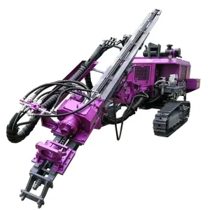 Crawler Hydraulic DTH Drilling Rig for Rock Blasting