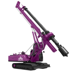 Crawler Rotary Borehole Drilling Rig for Foundation Construction