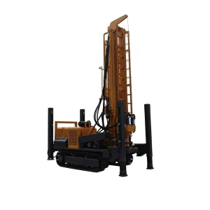 Crawler type Fully Hydraulic High quality Water Well Drilling Rig 300 Meters Factory Direct Sale Price