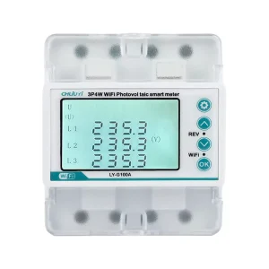 Cross border Exclusive Graffiti Three phase Four wire WiFi Reclosing Meter Leakage Overcurrent Overload Protection Smart Meter