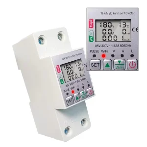 Cross border Metering Single Phase Industrial Intelligent Circuit Breaker 127 230V Leakage Over Current and Undervoltage Timing