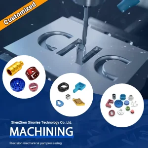 Custom CNC Machined Aluminum Automotive & Motorcycle Parts with Precision Milling