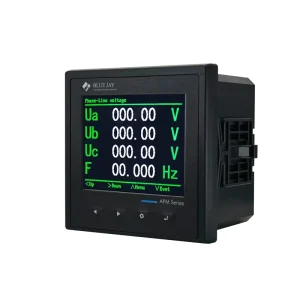 Custom Harmonics Voltage Sags Swells Multifunction Power Meter Energy Meter for Energy Consumption Power Quality Monitoring