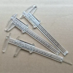 Custom LOGO Plastic Vernier Caliper Small Plastic Calipers Plastic Sliding Caliper