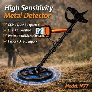 Custom Logo Metal Detector Needle Accessories Advanced Pulse Induction Detector Seeking Long Range Professional Treasure Hunters