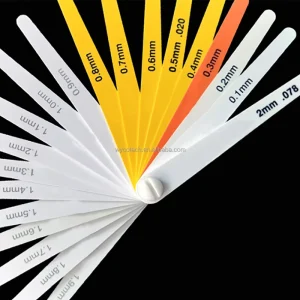 Custom Plastic ABS Feeler Gauge for Cars