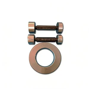 Customizable 0.001 High Accuracy GCr15 Steel Measuring Plug Gauge Go No Go Thread Hole Groove Width 58 62HRC