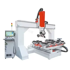 Customizable 5 Axis CNC Router Milling Machine Syntec PLC Servo Motor Car Boat Mold Woodworking Single ATC Spindle New Used