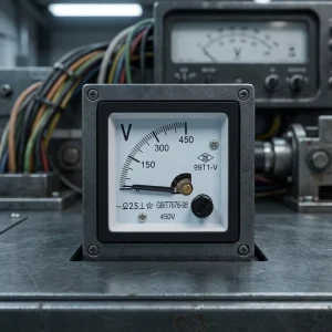 Customizable Voltage Meter 99T1 450V High Precision Voltage Meter Pointer Panel Instrument