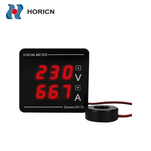 Customized 230V Digital Energy Meter 667A Ammeter Single AC Hertz KWH Meter 667A Digital Measuring Instrument for Single Phase