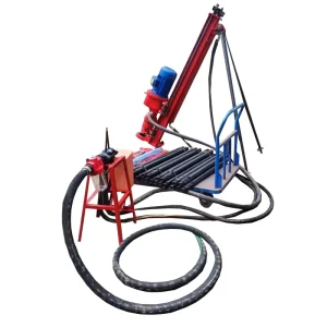 Customized Electric Hydraulic Portable DTH Water Well Drilling Rig Small Bore Well Drill Machine