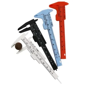 Customized Logo 80mm Plastic Vernier Caliper Slide Caliper