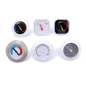 Customized Plastic High Temperature Resistance Temperature Gauge for Electric Water Heaters