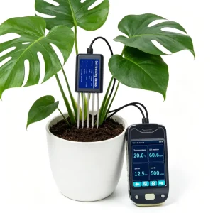 Customized RS485 Modbus Output Smart Agriculture 7 in 1 Soil Tester Kit 5 Pin Soil PH NPK Soil Analyzer Sensor