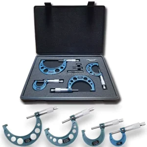 Customized Stainless Steel Outside Micrometer Set 0-100mm, 0-150mm